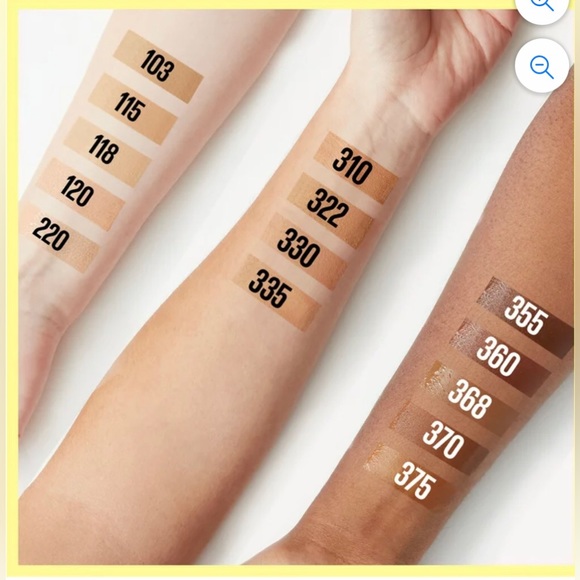 NEW- NEVER USED, Fit Me Tinted Moisturizer, Natural Coverage, Face Makeup, 375 - Picture 3 of 7